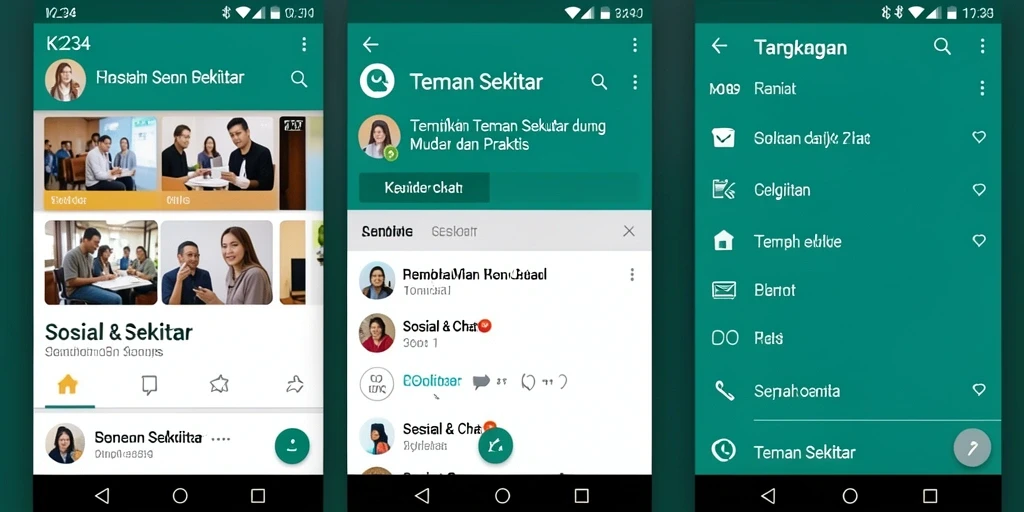 Tampilan antarmuka K234 yang menarik dan user-friendly.